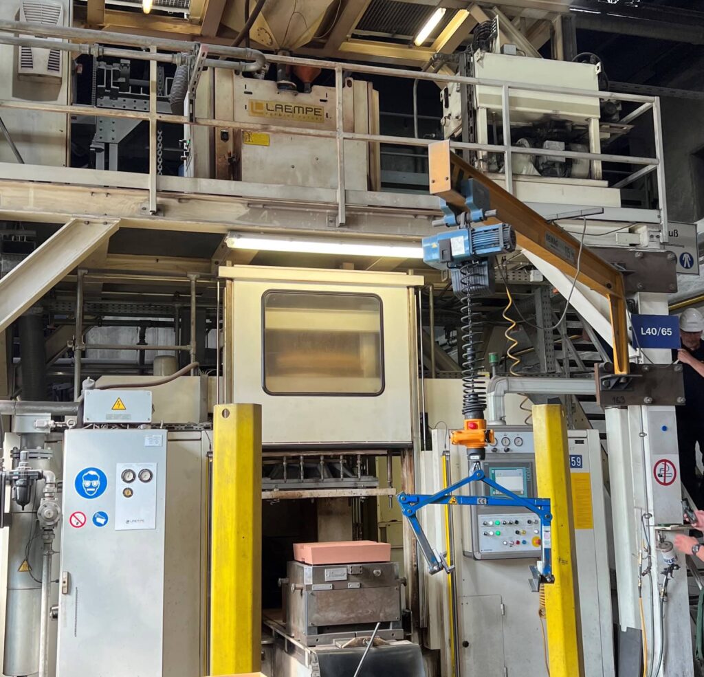 Kernschießmaschine Cold-Box von Laempe, Seriennummer: L40