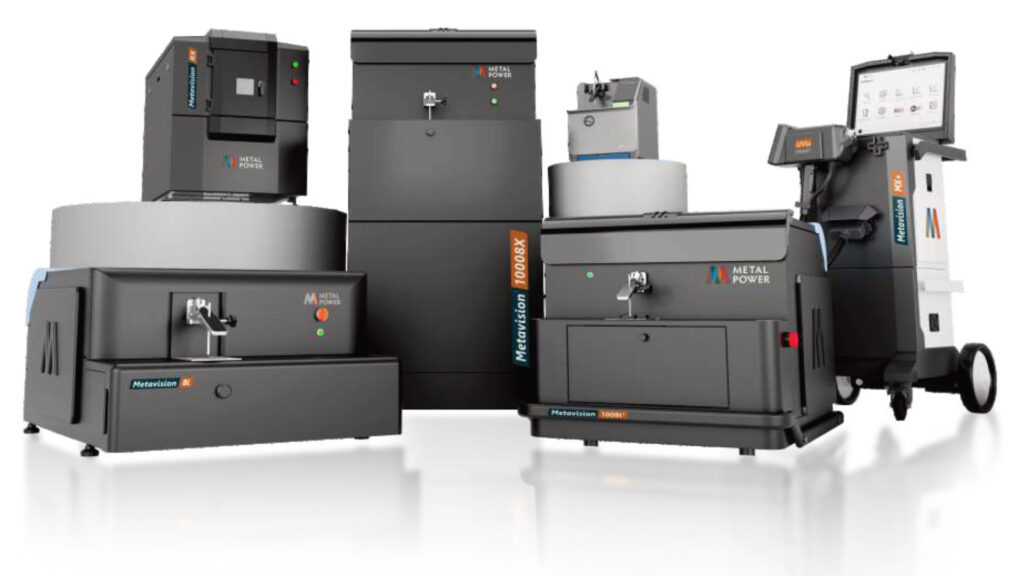 Metavision devices from Metal Power Analytical